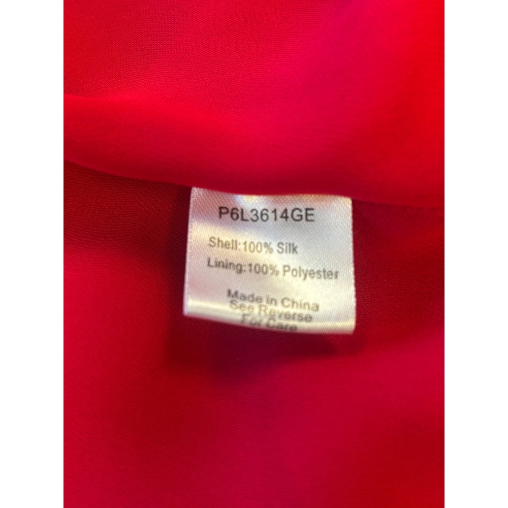 Parker Red Ruffled Off-Shoulder Mini Dress - Picture 6 of 7